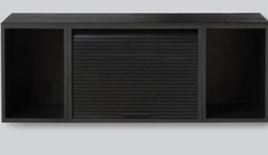 Unidad de almacenamiento/hifi flotante de roble negro Northern Hifive 100x30x30 cm £1049+ RRP - Imagen 1 de 22