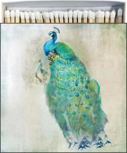Decorative Matches "Peacock" - Picture 1 of 1