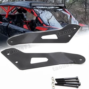 Fit Can-am Maverick X3 MAX 4x4 Turbo 50" LED Light Bar Upper Roof Mount Bracket - Bild 1 von 4