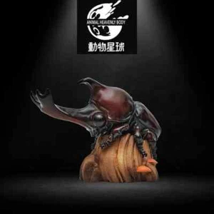 【En stock】Estatua de insecto escarabajo escarabajo de cuerpo celestial animal alomyrina rinoceronte - Imagen 1 de 4