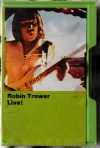 Brand New Sealed Robin Trower " Live " Cassette - Picture 1 of 5