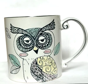Life Is A Hoot Owl Ceramic Stoneware Mug Spectrum Designz 21oz Coffee - Picture 1 of 8