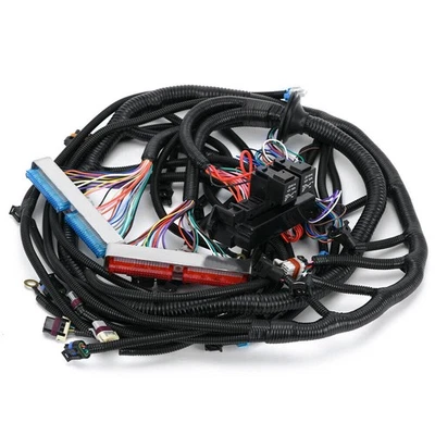 Fits 97-06 DBC LS1 STAND ALONE WIRING HARNESS T56 Non-Electric Tran 4.8 5.3 6.0 - Изображение 1 из 4