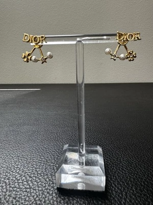 DIOR Peek-A-Boo Ear Jacket With Pearls, Clovers, Stars - Image 1 of 4