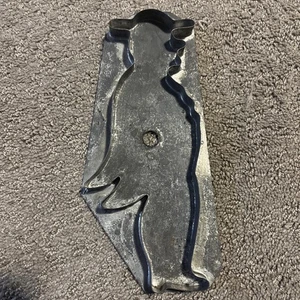 Primitive Man In Suit Cookie Cutter Flat Back soldered Tin K Dunwoody J - Picture 1 of 7