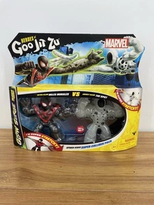HEROES OF GOO JIT ZU MARVEL SPIDER MAN GLOW IN DARK SUPER COLLIDER PACK NEW TOY - Picture 1 of 18