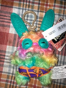 Llavero Baby Fugglers arco iris, conejo rabioso - Imagen 1 de 2