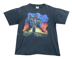 Camiseta vintage Slayer Touring In The Abyss 1991 (talla L) - Imagen 1 de 4