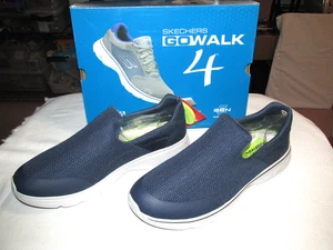 Skechers GEN 5 Goga MAX Go Walk 4 ( SZ 12 US ) Extra Wide Fit - Brand New! - Picture 1 of 11