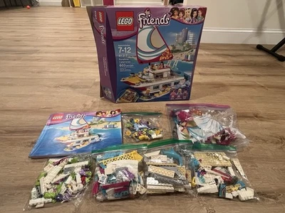 LEGO Friends: Sunshine Catamaran (41317) 100% complete With Box and Manual - Image 1 of 4