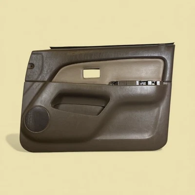 Tarjeta de panel de moldura de puerta delantera derecha pasajero Toyota 4Runner marrón para 1996-2002 Foto 1 de 4