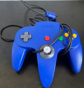 N64 Nintendo Controller Official Remote OEM N64  NUS-005 Tight Stick 9/10 - Mint - Picture 1 of 3