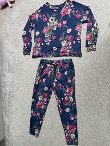 Conjunto de pijama para dama (Primark) (talla: UK 12-14) Colores: floral - Imagen 1 de 4