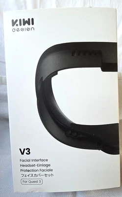Interfaz facial Kiwi V3 SOLO MetaQuest Oculus Quest 3 (auriculares no incluidos) Foto 1 de 4