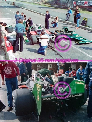 2 Racing Original 35mm Negative F1 Mario Andretti - Lotus 80 1979 Zolder Testing - Image 1 of 3