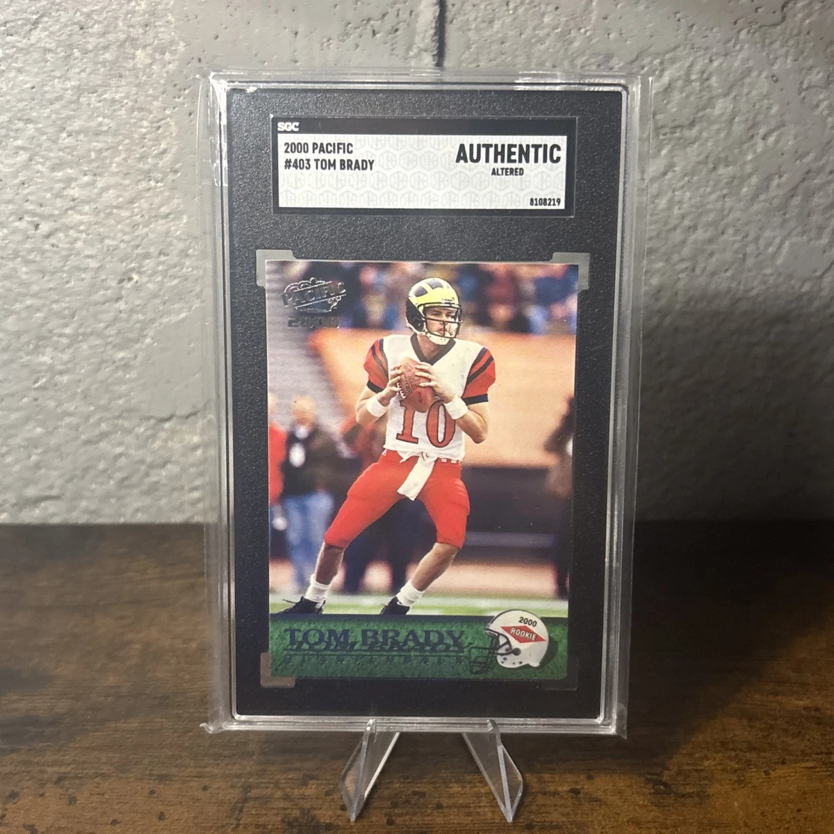 その他 2000 PACIFIC #403 TOM BRADY BGS 8.5 2000 PACIFIC #403 TOM