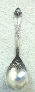 Vintage 1881 Rogers LaVigne Silverplate Sugar Shell Spoon 5 1/2" Elegant - Picture 1 of 4