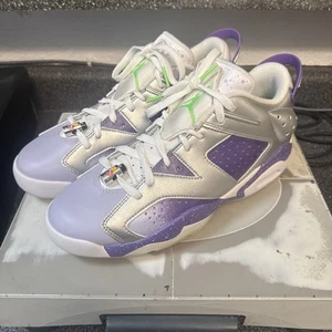 Nike Air Jordan 6 Retro Low Golf NRG Herren Golfschuhe Lila FD0205-055 Größe 10 - Bild 1 von 7