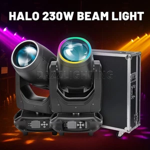 PAIDUN 2 x Halo Beam 230W 7R Sharpy Zoom Moving Head 230W Stage Light Spotlight - Picture 1 of 11
