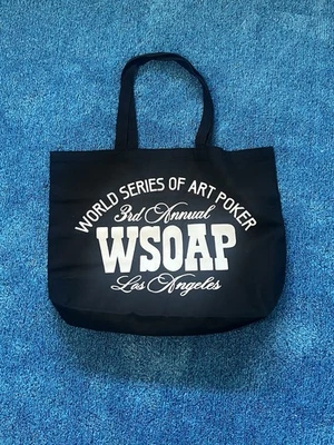 Serie Mundial de Arte Poker WSOAP CasinoLA X STUSSY X Sala X WKS Bolso de Mano Foto 1 de 3