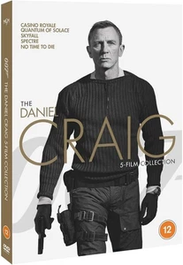 Casino Royale Quantum Of Solace Skyfall Spectre No Time To Die DVD New & Sealed - Picture 1 of 2