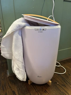 Calentador de toallas de lujo Zadro cubo y calentador de mantas BLANCO Foto 1 de 4