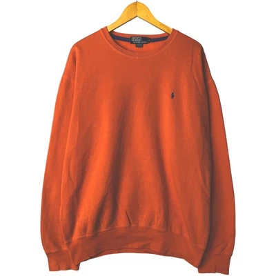 Sudadera vintage Ralph Lauren POLO de Ralph Lauren logotipo de un punto talla L (... Foto 1 de 4