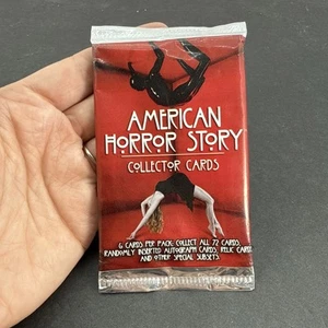 American Horror Story Collectors Cards - Sealed Unopened Pack 6 Cards Per Pack - Picture 1 of 7