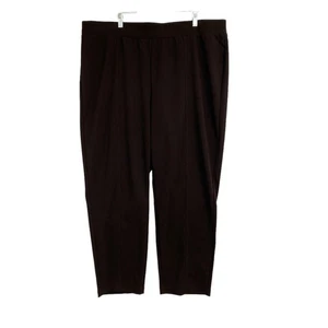 Catherines Pants Womens Size 2X Brown Skinny Curvy Fit High Rise Stretch Relaxed - Picture 1 of 9