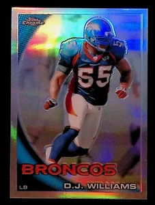 D.J. Williams 2010 Topps cromo refractor #C219 - Imagen 1 de 2