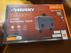 Husky Smart 2-Port Bewässerung Timer Hubspace Wifi Bluetooth 1010-461-413 - Bild 1 von 8