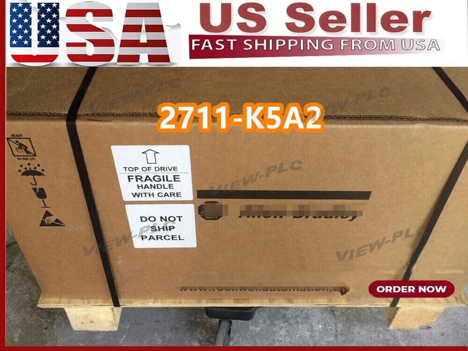 AB 2711-K5A2 Series F PanelView 550 Mono Keypad/DH-485 AC FRN 4.41 2711K5A2 New - Image 1 of 4