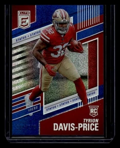 2022 Donruss Elite Tyrion Davis-Price #159 RC,SP Stato /275 49ers - Foto 1 di 2
