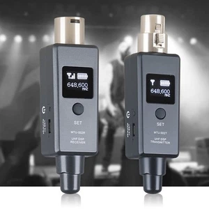 Für dynamisches Mikrofon UHF kabelloses System mit USB-Ladefunktion - Bild 1 von 7