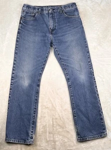 Levis Jeans Mens 34x32 Blue 517 Bootcut Western Workwear Faded Cowboy Rodeo Y2K - Picture 1 of 7