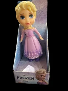 Disney Frozen II Elsa Mini Doll 3 Inch -Princess Poseable Figure -Lavender Dress - Picture 1 of 5