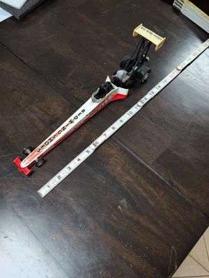 Vintage Die Cast Red Wing Shoes Hasbro 1996 Action Top Fuel Dragster 1/24 Car - Image 1 of 4
