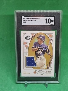 2024 Topps Allen & Ginter - Relics B Paul Molitor #AGR-PM SGC 10 POP 1 - Bild 1 von 1
