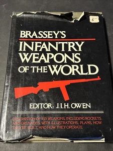 'BRASSEY'S INFANTRY WEAPONS OF THE WORLD' by J.I.H. Owen (1975, Hardcover) - Foto 1 di 11