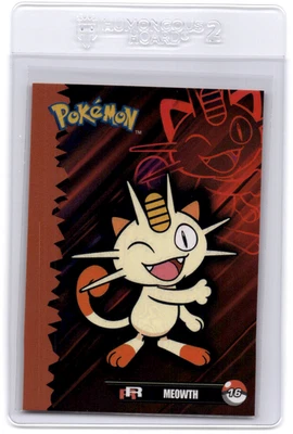 精灵宝可梦 Topps Team Rocket 套装 Meowth — 第 1/2 张图片