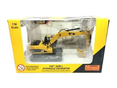 Caterpillar Cat 323D L Excavator - Norscot 1:50 Scale Diecast Model #55215 New - Image 1 of 2