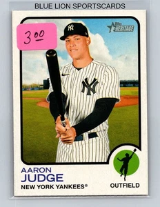 Topps Heritage #44 2022 Aaron Judge - Imagen 1 de 2