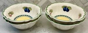 FOUR Villeroy & Boch French Garden Fleurence Rice Bowls - Picture 1 of 3