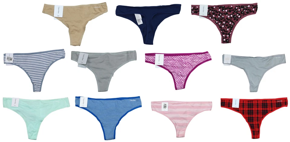 Calvin Klein CK Form Mujer Tanga Panty Ropa Interior Nuevo con Etiquetas - Elige Talla/Estilo Foto 1 de 1