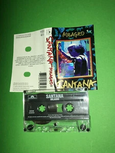 SANTANA Milagro Polish cassette made in Poland mc tape music Carlos Santana - Picture 1 of 1