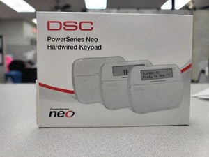 DSC HS2LCDENG N PowerSeries Neo Teclado LCD Cableado Mensaje Completo Etiqueta Privada - Imagen 1 de 7