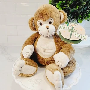 NUOVO First & Main Sullivan #6223 Scimmia Morbido Peluche Peluche Animale di Peluche. - Foto 1 di 11