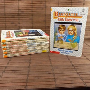 Lot Of 10 Babysitters Little Sister Book Series Chapter Books Ann M Martin Lower - Imagen 1 de 11