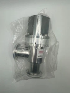 Duniway SFAE-KF40 SS Pneumatic Right Angle Valve w/ KF40 Flange - Picture 1 of 6