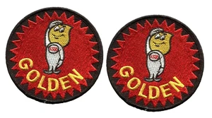 CAFÉ RACER ROCKERS 59 TONELADAS NIÑOS HOG RIDER RAT planchado 2 piezas: ESSO GOLDEN BOY - Imagen 1 de 22